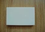White Sand Color Quartz Stone Countertops 93% Quartz 7% Resin Material