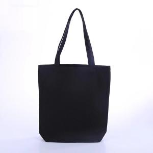 China 2020 New Eco Reusable Zipper Custom Cotton Canvas Tote Shopping Bags factory