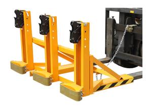 China DG1500C Forklift Mounted Drum Grabber Load Capacity 500kg X3 factory