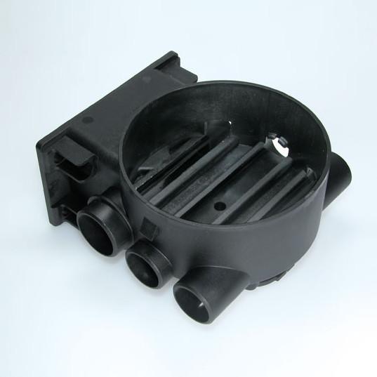 Automotive Cover Injection Molding Molds Polishing Sandblast Black Cover 3D
