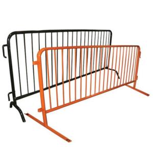 China TLWY 32mm 38mm Crowd Control Portable Steel Barricade PVC Coated factory