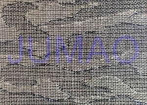 China Stainless Steel 304 316 / Copper Laminated Metal Mesh Woven For Glass Art factory