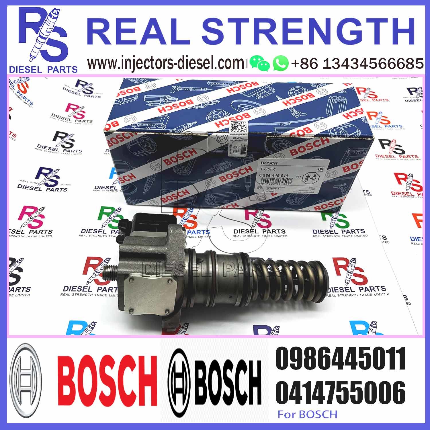 High Quality Diesel Fuel Unit Pump 0986445011 0414755014 0414755015 For RENAULT