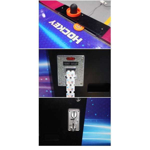 Professional Amusement Game Machines , Full Size Air Hockey Table Coin Operated