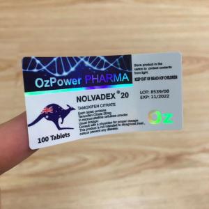 China Matte Lamination 50ml Sarms Oral vial Vial Labels factory