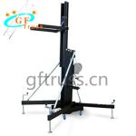 6M Black Alu 6061-T6 Crank Truss Speaker Stand For Prerformance