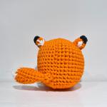 Ready Stock Seven Craft Cute Fox DIY Crochet Kit Milk Cotton For Beginners