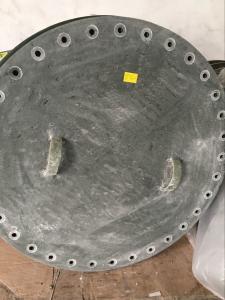 China FRP Fibre Manhole Cover Size Customized FRP Man Hole Black factory