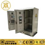 Two Bay Waterproof Electrical Enclosure Anti Corrosion Battery Storage