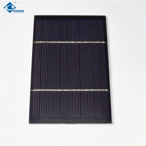 thin film PET poly silicon solar panel ZW-XN01 solar photovoltaic panels 5V 0.5W