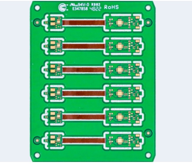 Multilayer Rigid Flex PCB Board Circuit Board Printing 12 Layer For Mounting Components