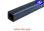 Matte / Glossy Pultrusion Carbon Composite Material CFRP Carbon Fiber Square