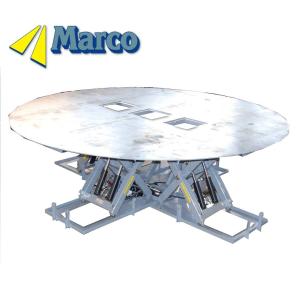China Marco Circular 4 Scissor Lift Table Stage Platform for Scene Performances factory
