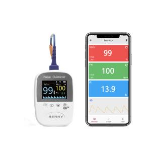 China 1000mAh Wireless Pulse Oximeter With 0 - 100% Measurement Range factory