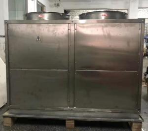 China 44kW air source heat pump water heater factory