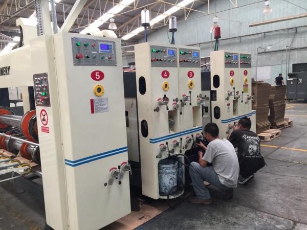 China Automatic Flexo Corrugated Box Printing Machine Printing Slotting Machine factory