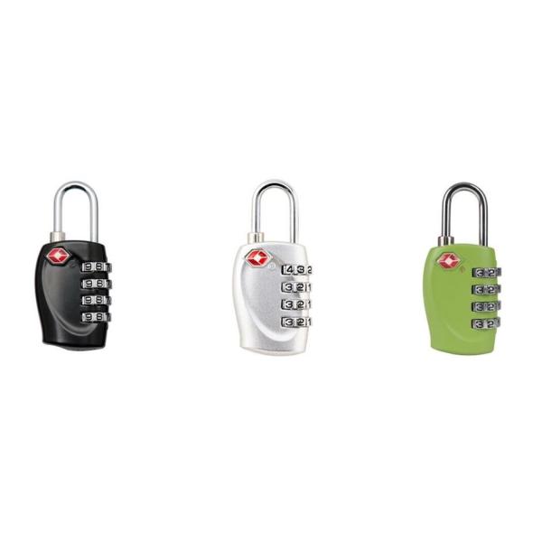 TSA digit lock & pad lock PC material TSA travel lock& Fashion Design Tsa Luggage Lock& Tsa Bag Number Lock