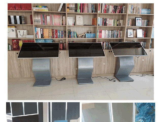 1366x768 Horizontal Touch Screen Kiosk 43in Bill Pay Machine