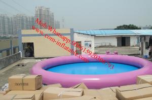 China rectangular above ground swimming pool rectangular adult wading pool factory