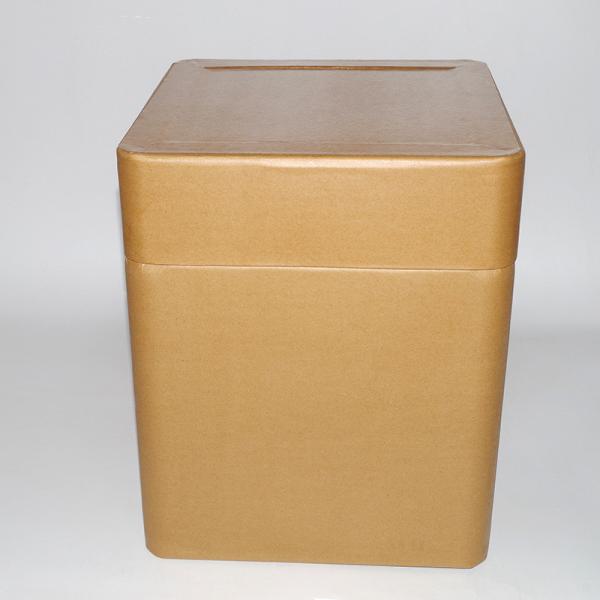 21 Gallon 80Litres Square Fiber Drum Strong Sealing Fiber Paper Drum For