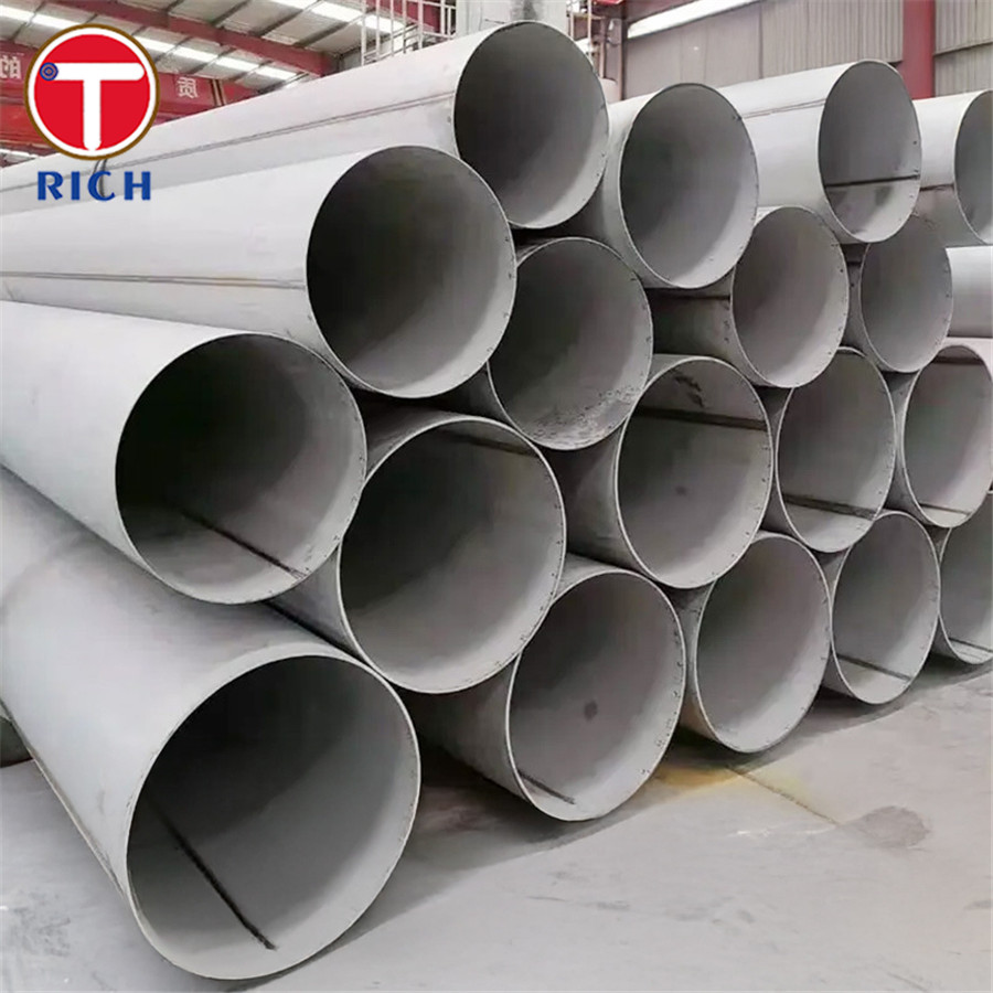 ASTM A928 Grade 2205 Duplex Stainless Steel Pipe EFW Steel Tube For Chemical Transportation
