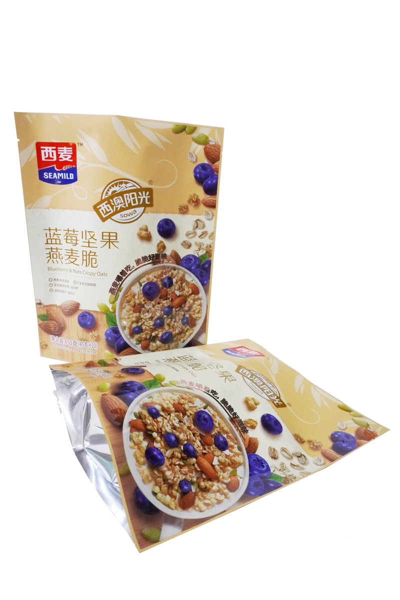 Safety Plastic OEM Industrial Surface Packing Food Grade Laminated Rack Up Retort Bag