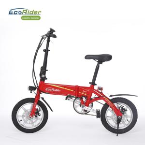 China 36V 250W Brushless Motor Foldable Electric Bike With Aluminium Alloy factory