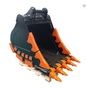 China 6 Teeth Heavy Duty Excavator Bucket SK210 SA220 Digging factory