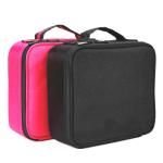 Ladies Polyester H26.5cm Cosmetic Travel Organizer Bag