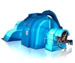 Stainless Steel Runner Materials Pelton Turbine Generator for 100m to 700m