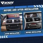 Viknav Car Radio 12.3 inch For BMW X5 X6 E70 E71 2007-2010 CCC System Support