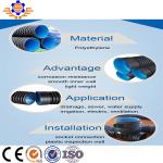380V Plastic Pipe Extrusion Machine PP PE Tube Extruder Pvc Pipe Manufacturing