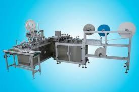 China 380V Disposable Mask Making Machine , Semi Auto Face Mask Maker Machine factory