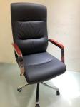 High Back Reclining Electroplated PU Office Staff Chairs