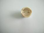 White Plastic Injection Parts OEM / ODM Service Two Different Material