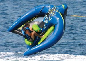 China Inflatable Towable Water Sports Inflatable Flying Manta Ray For Water Sport Game factory