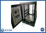Floor Mounted 19 Inch Rack IP55 Outdoor Telecom Cabinet With 500W Air Conditione