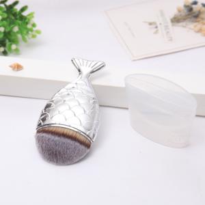 China Plastic Colorful Mermaid Foundation Brush OEM ODM factory