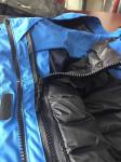 Custom Mens Down Winter Coats , Thick Waterproof 3 In 1 Outdoor Jackets
