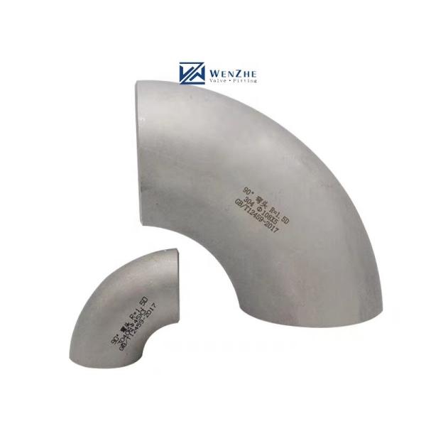Stainless Steel 304 316 316L 90 Degree Butt Welded Elbow Connection 1"-4" DN25
