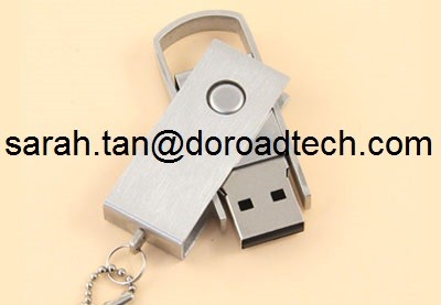 China Metal Rotator USB Flash Drives factory