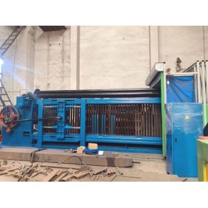 China Spiral Coil Three Twist Gabion Wire Mesh Machine with Max Weaving Width 4300mm factory