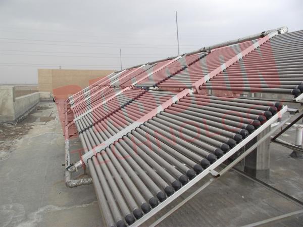 2000L 200 Tubes Evacuated Tube Solar Collector , Solar Water Heater Solar