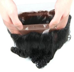 China Unprocessed 360 Human Hair Lace Closure , 100 Human Hair Lace Front Wigs factory