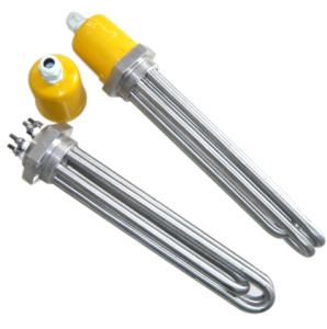 China High Strength Steam Boiler Heating Element Tubular Flange 220V High Safety factory