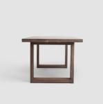 Japanese Luxury Seat Dining Room Furniture Table Rectangular Solid Wood Dining