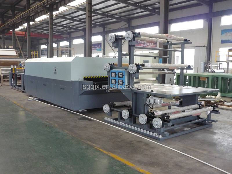 500mm-3000mm MAXeffective Width Flatbed Lamination Machine for Thermoplastic Materials