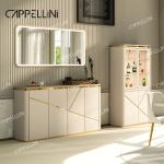 Modern Design Dining Table 4 Chairs Set 6 Seater Home Furniture Living Room