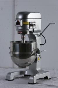 China Melt Driven 40l Planetary Floor Mixer Free Standing Three Speed 1.13kw Motor factory