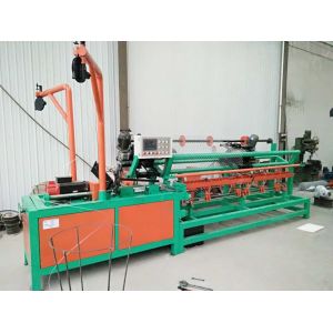 Automatic Mesh Rolling Double Wire Mesh Weaving Machine PLC Control